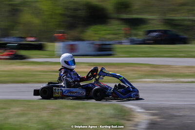 16 & 17/04/2022 : 3ème manche du Championnat du Sud 2022 au circuit d’Aigues-Vives (photos Stéphane Agnus) 2022 — karting