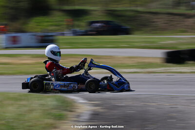 16 & 17/04/2022 : 3ème manche du Championnat du Sud 2022 au circuit d’Aigues-Vives (photos Stéphane Agnus) 2022 — karting