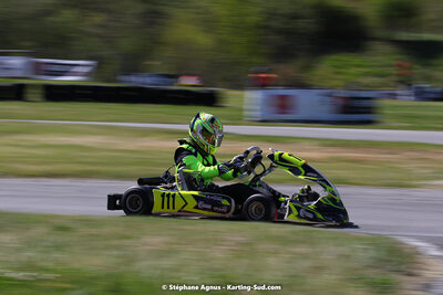 16 & 17/04/2022 : 3ème manche du Championnat du Sud 2022 au circuit d’Aigues-Vives (photos Stéphane Agnus) 2022 — karting