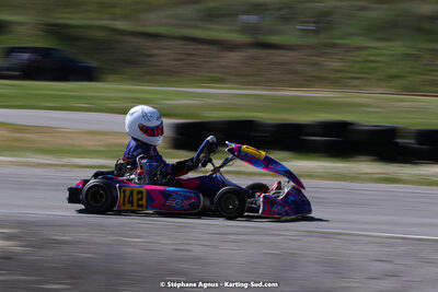 16 & 17/04/2022 : 3ème manche du Championnat du Sud 2022 au circuit d’Aigues-Vives (photos Stéphane Agnus) 2022 — karting
