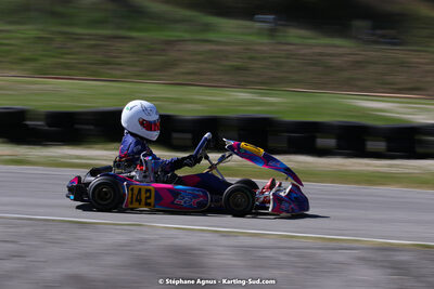 16 & 17/04/2022 : 3ème manche du Championnat du Sud 2022 au circuit d’Aigues-Vives (photos Stéphane Agnus) 2022 — karting