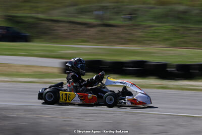 16 & 17/04/2022 : 3ème manche du Championnat du Sud 2022 au circuit d’Aigues-Vives (photos Stéphane Agnus) 2022 — karting