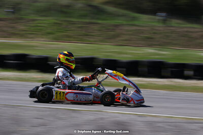 16 & 17/04/2022 : 3ème manche du Championnat du Sud 2022 au circuit d’Aigues-Vives (photos Stéphane Agnus) 2022 — karting