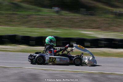 16 & 17/04/2022 : 3ème manche du Championnat du Sud 2022 au circuit d’Aigues-Vives (photos Stéphane Agnus) 2022 — karting