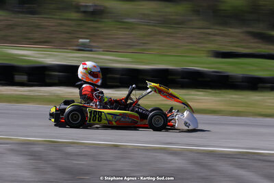 16 & 17/04/2022 : 3ème manche du Championnat du Sud 2022 au circuit d’Aigues-Vives (photos Stéphane Agnus) 2022 — karting