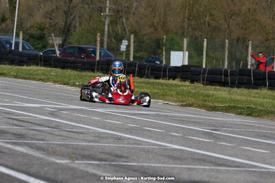 16 & 17/04/2022 : 3ème manche du Championnat du Sud 2022 au circuit d’Aigues-Vives (photos Stéphane Agnus) 2022 — karting