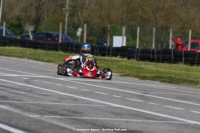 16 & 17/04/2022 : 3ème manche du Championnat du Sud 2022 au circuit d’Aigues-Vives (photos Stéphane Agnus) 2022 — karting