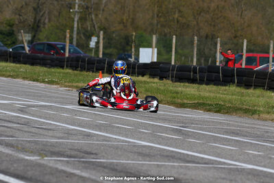 16 & 17/04/2022 : 3ème manche du Championnat du Sud 2022 au circuit d’Aigues-Vives (photos Stéphane Agnus) 2022 — karting