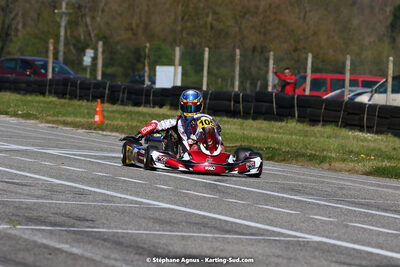 16 & 17/04/2022 : 3ème manche du Championnat du Sud 2022 au circuit d’Aigues-Vives (photos Stéphane Agnus) 2022 — karting
