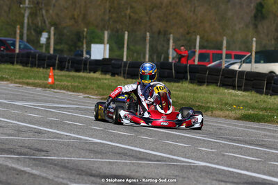 16 & 17/04/2022 : 3ème manche du Championnat du Sud 2022 au circuit d’Aigues-Vives (photos Stéphane Agnus) 2022 — karting