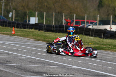 16 & 17/04/2022 : 3ème manche du Championnat du Sud 2022 au circuit d’Aigues-Vives (photos Stéphane Agnus) 2022 — karting