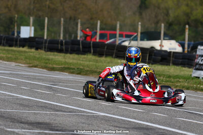 16 & 17/04/2022 : 3ème manche du Championnat du Sud 2022 au circuit d’Aigues-Vives (photos Stéphane Agnus) 2022 — karting