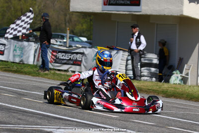 16 & 17/04/2022 : 3ème manche du Championnat du Sud 2022 au circuit d’Aigues-Vives (photos Stéphane Agnus) 2022 — karting
