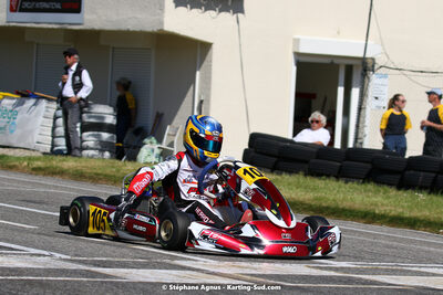 16 & 17/04/2022 : 3ème manche du Championnat du Sud 2022 au circuit d’Aigues-Vives (photos Stéphane Agnus) 2022 — karting