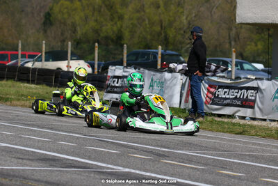 16 & 17/04/2022 : 3ème manche du Championnat du Sud 2022 au circuit d’Aigues-Vives (photos Stéphane Agnus) 2022 — karting