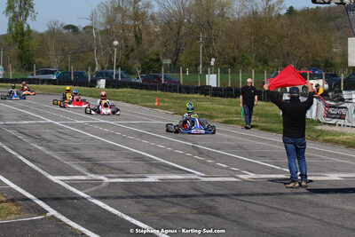 16 & 17/04/2022 : 3ème manche du Championnat du Sud 2022 au circuit d’Aigues-Vives (photos Stéphane Agnus) 2022 — karting
