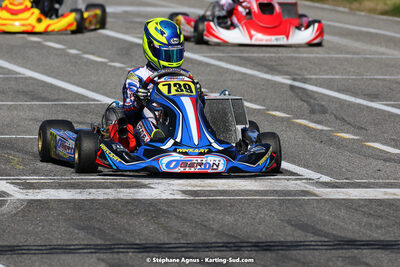 16 & 17/04/2022 : 3ème manche du Championnat du Sud 2022 au circuit d’Aigues-Vives (photos Stéphane Agnus) 2022 — karting