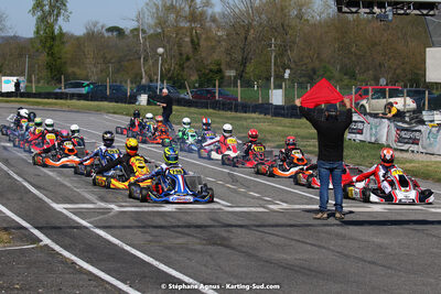 16 & 17/04/2022 : 3ème manche du Championnat du Sud 2022 au circuit d’Aigues-Vives (photos Stéphane Agnus) 2022 — karting