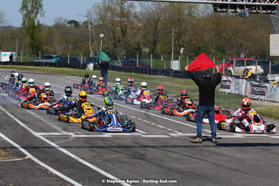 16 & 17/04/2022 : 3ème manche du Championnat du Sud 2022 au circuit d’Aigues-Vives (photos Stéphane Agnus) 2022 — karting