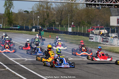 16 & 17/04/2022 : 3ème manche du Championnat du Sud 2022 au circuit d’Aigues-Vives (photos Stéphane Agnus) 2022 — karting