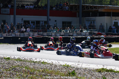 16 & 17/04/2022 : 3ème manche du Championnat du Sud 2022 au circuit d’Aigues-Vives (photos Stéphane Agnus) 2022 — karting