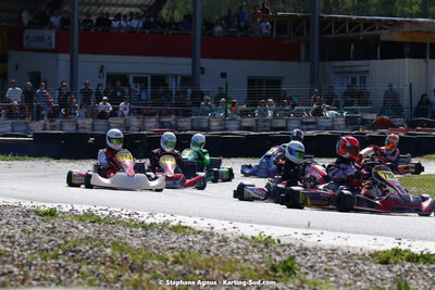 16 & 17/04/2022 : 3ème manche du Championnat du Sud 2022 au circuit d’Aigues-Vives (photos Stéphane Agnus) 2022 — karting