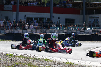 16 & 17/04/2022 : 3ème manche du Championnat du Sud 2022 au circuit d’Aigues-Vives (photos Stéphane Agnus) 2022 — karting