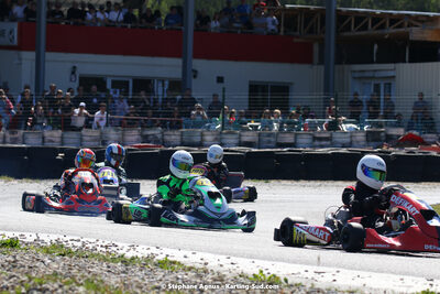 16 & 17/04/2022 : 3ème manche du Championnat du Sud 2022 au circuit d’Aigues-Vives (photos Stéphane Agnus) 2022 — karting