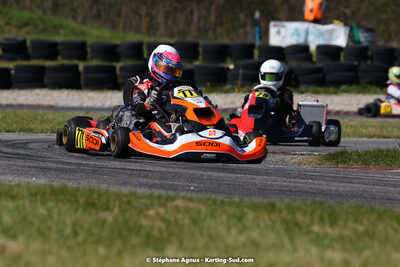 16 & 17/04/2022 : 3ème manche du Championnat du Sud 2022 au circuit d’Aigues-Vives (photos Stéphane Agnus) 2022 — karting