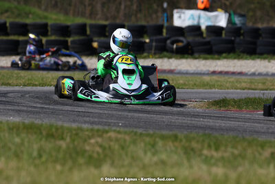16 & 17/04/2022 : 3ème manche du Championnat du Sud 2022 au circuit d’Aigues-Vives (photos Stéphane Agnus) 2022 — karting