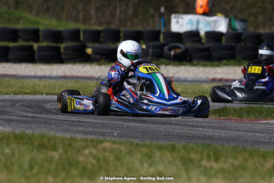 16 & 17/04/2022 : 3ème manche du Championnat du Sud 2022 au circuit d’Aigues-Vives (photos Stéphane Agnus) 2022 — karting
