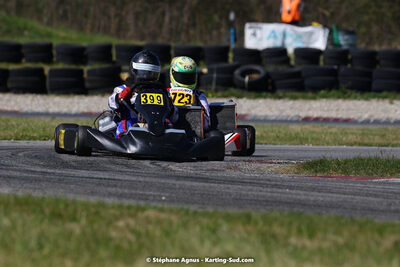 16 & 17/04/2022 : 3ème manche du Championnat du Sud 2022 au circuit d’Aigues-Vives (photos Stéphane Agnus) 2022 — karting
