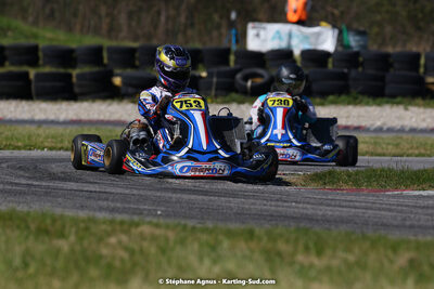 16 & 17/04/2022 : 3ème manche du Championnat du Sud 2022 au circuit d’Aigues-Vives (photos Stéphane Agnus) 2022 — karting