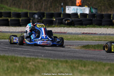 16 & 17/04/2022 : 3ème manche du Championnat du Sud 2022 au circuit d’Aigues-Vives (photos Stéphane Agnus) 2022 — karting