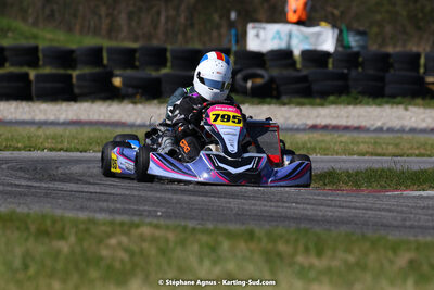 16 & 17/04/2022 : 3ème manche du Championnat du Sud 2022 au circuit d’Aigues-Vives (photos Stéphane Agnus) 2022 — karting