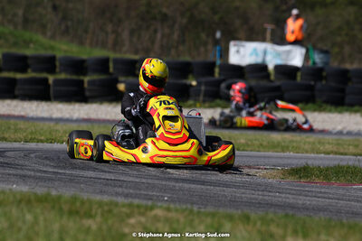 16 & 17/04/2022 : 3ème manche du Championnat du Sud 2022 au circuit d’Aigues-Vives (photos Stéphane Agnus) 2022 — karting