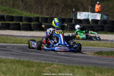 16 & 17/04/2022 : 3ème manche du Championnat du Sud 2022 au circuit d’Aigues-Vives (photos Stéphane Agnus) 2022 — karting
