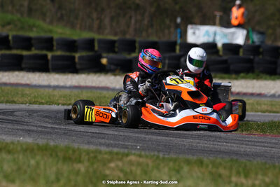 16 & 17/04/2022 : 3ème manche du Championnat du Sud 2022 au circuit d’Aigues-Vives (photos Stéphane Agnus) 2022 — karting