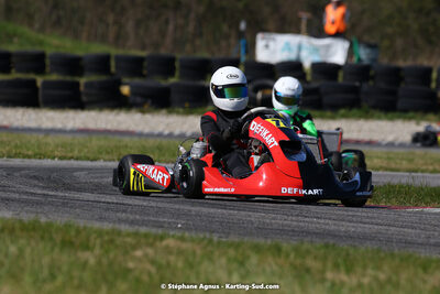 16 & 17/04/2022 : 3ème manche du Championnat du Sud 2022 au circuit d’Aigues-Vives (photos Stéphane Agnus) 2022 — karting