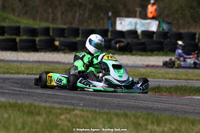 16 & 17/04/2022 : 3ème manche du Championnat du Sud 2022 au circuit d’Aigues-Vives (photos Stéphane Agnus) 2022 — karting