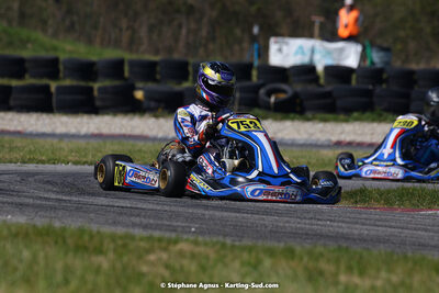 16 & 17/04/2022 : 3ème manche du Championnat du Sud 2022 au circuit d’Aigues-Vives (photos Stéphane Agnus) 2022 — karting