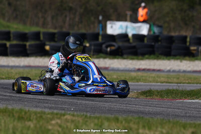 16 & 17/04/2022 : 3ème manche du Championnat du Sud 2022 au circuit d’Aigues-Vives (photos Stéphane Agnus) 2022 — karting
