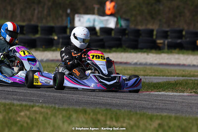 16 & 17/04/2022 : 3ème manche du Championnat du Sud 2022 au circuit d’Aigues-Vives (photos Stéphane Agnus) 2022 — karting