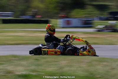 16 & 17/04/2022 : 3ème manche du Championnat du Sud 2022 au circuit d’Aigues-Vives (photos Stéphane Agnus) 2022 — karting