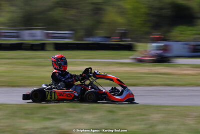16 & 17/04/2022 : 3ème manche du Championnat du Sud 2022 au circuit d’Aigues-Vives (photos Stéphane Agnus) 2022 — karting