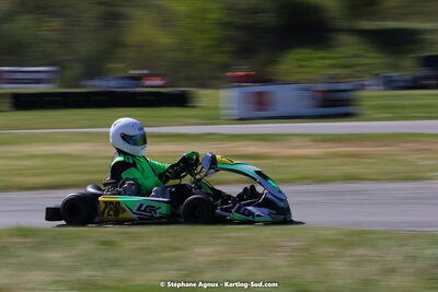 16 & 17/04/2022 : 3ème manche du Championnat du Sud 2022 au circuit d’Aigues-Vives (photos Stéphane Agnus) 2022 — karting