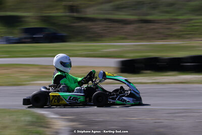 16 & 17/04/2022 : 3ème manche du Championnat du Sud 2022 au circuit d’Aigues-Vives (photos Stéphane Agnus) 2022 — karting
