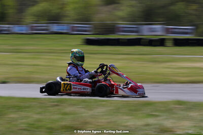 16 & 17/04/2022 : 3ème manche du Championnat du Sud 2022 au circuit d’Aigues-Vives (photos Stéphane Agnus) 2022 — karting