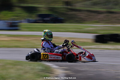 16 & 17/04/2022 : 3ème manche du Championnat du Sud 2022 au circuit d’Aigues-Vives (photos Stéphane Agnus) 2022 — karting