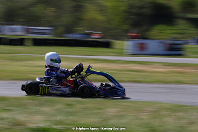 16 & 17/04/2022 : 3ème manche du Championnat du Sud 2022 au circuit d’Aigues-Vives (photos Stéphane Agnus) 2022 — karting